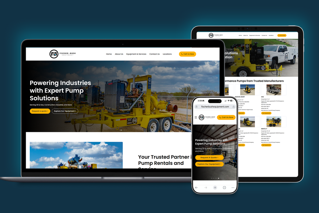 Industrial Equipment Brand Gets a Modern Site Refresh with Four13